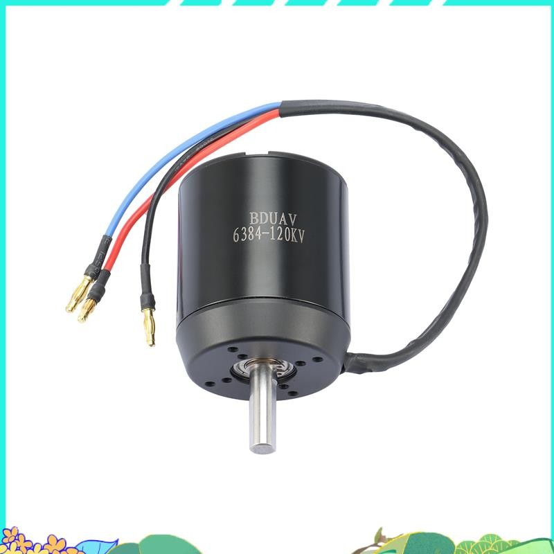 Super 6384 120KV High Power BLDC มอเตอร์ไร้แปรงสําหรับสกู๊ตเตอร์ไฟฟ้าสมดุลสเก็ตบอร์ดอะไหล่ทดแทน (Sen