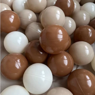 ลูกบอลปลอดสารพิษ หนาปลอดภัยและไม่มีกลิ่น(200 ลูก) ลูกบอลพลาสติก Non-toxic Plastic ball บอลใส่บ่อ เกรดหนา