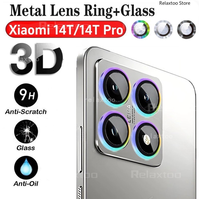 Xiaomi14t Pro กล้องโค้งเต็มรูปแบบเลนส์กล้องกระจกนิรภัยสําหรับ Xiaomi 14T Pro 14 T Pro 14TPro Xiaomi1