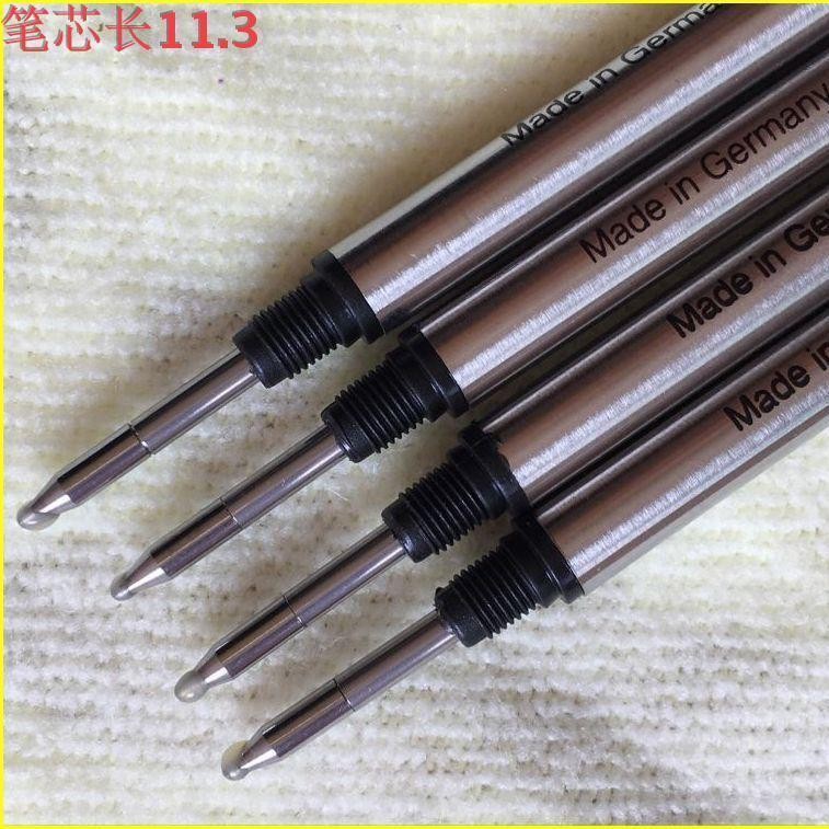 [ซื้อ 2 แถม 1] Mont * blanc Refill Screw Port หมุน Refill Signature Refill Universal Jewel Refill M710 Refill Black/Blue - รูปที่ 3