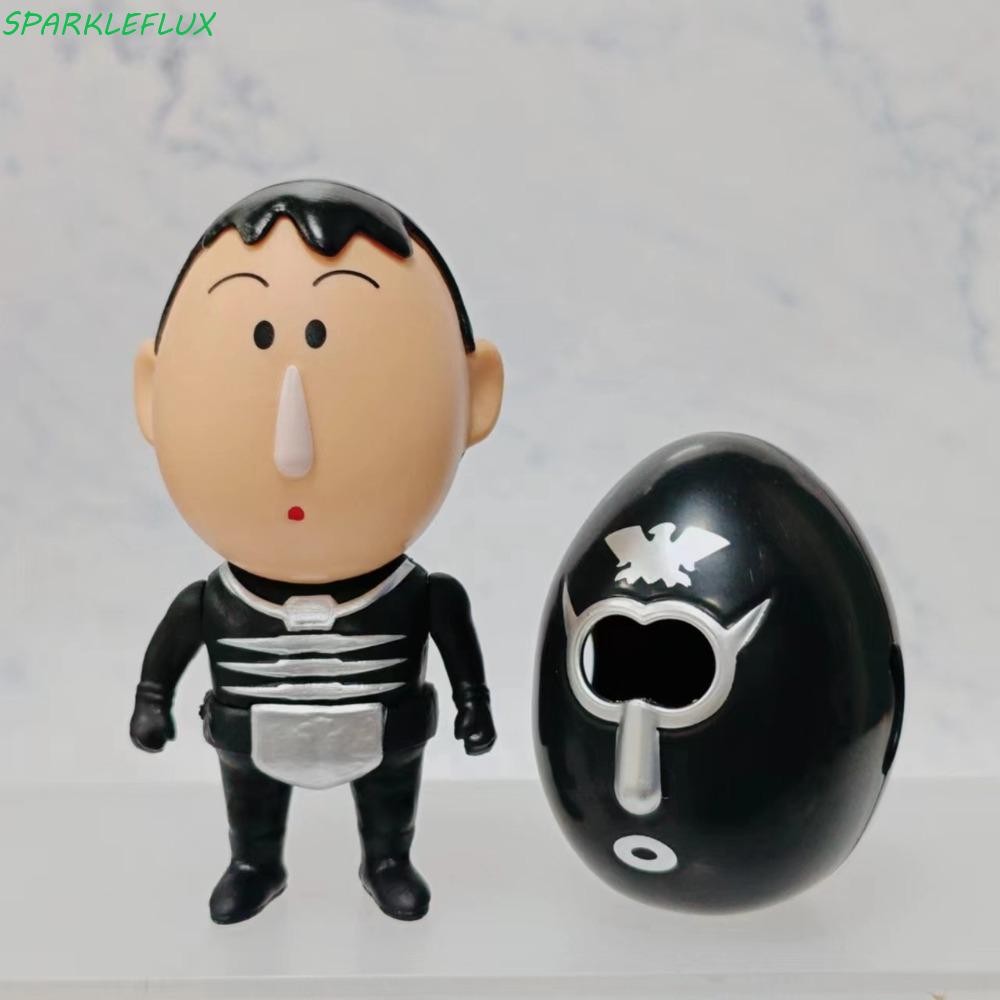 Sparkleflux Crayon Shin-Chan ของเล่น, Shinnosuke Nohara หมวกกันน็อค Crayon Shin-Chan รูป, เครื่องประดับรถรูปปั้น Masked Superman Kamen Rider Crayon รูปของเล่นเด็ก