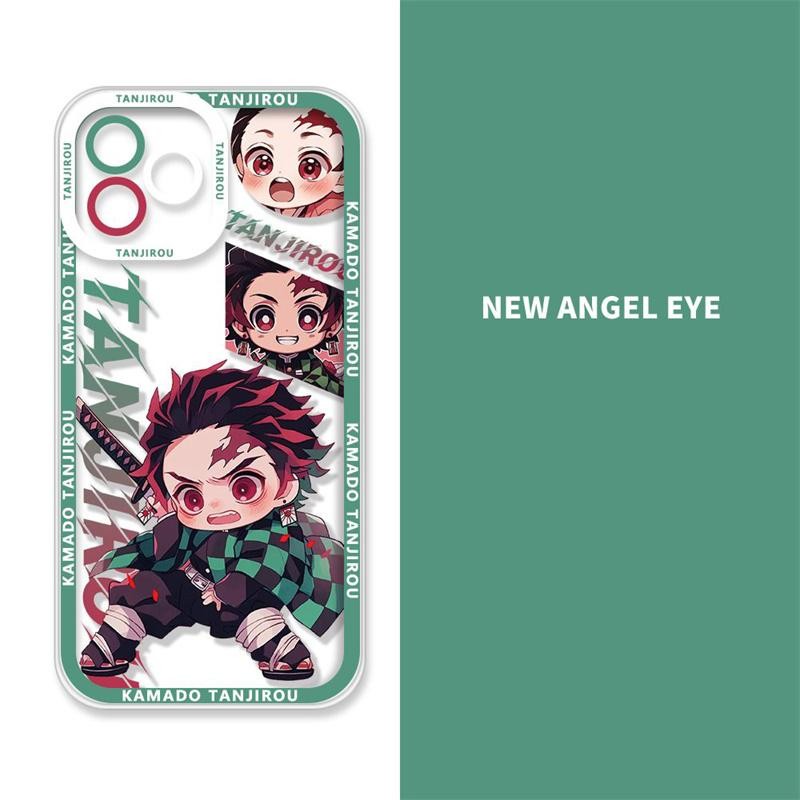 SAMSUNG เคสโทรศัพท์สําหรับsamsung Galaxy A55 A35 A54 A14 A34 M54 5G S24 Ultra Plusกรณีน่ารักอะนิเมะDemon Slayer Kamado Nezuko Tanjirou Zenitsu Inosuke Tokitou Muichirou