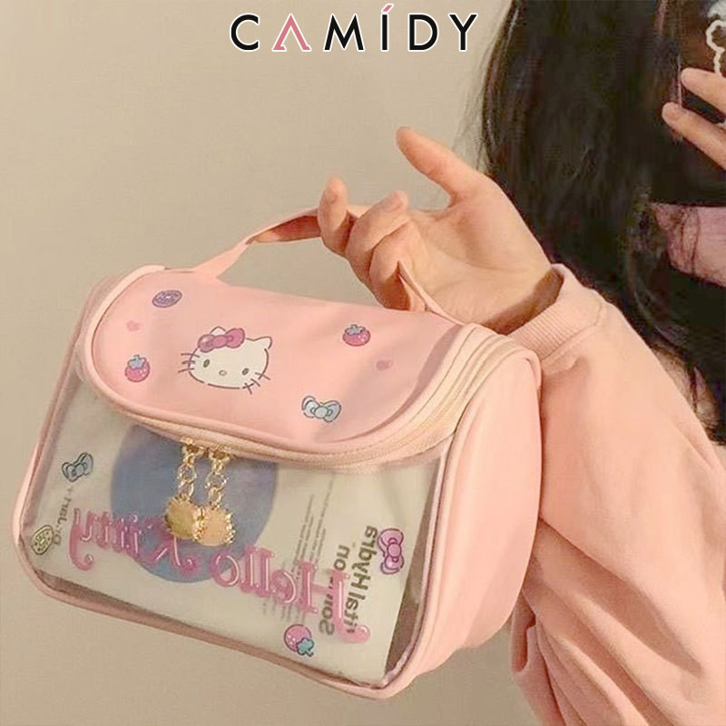 Camidy New cute Kitty tote bag กระเป๋าสาวมีระดับแบบพกพา