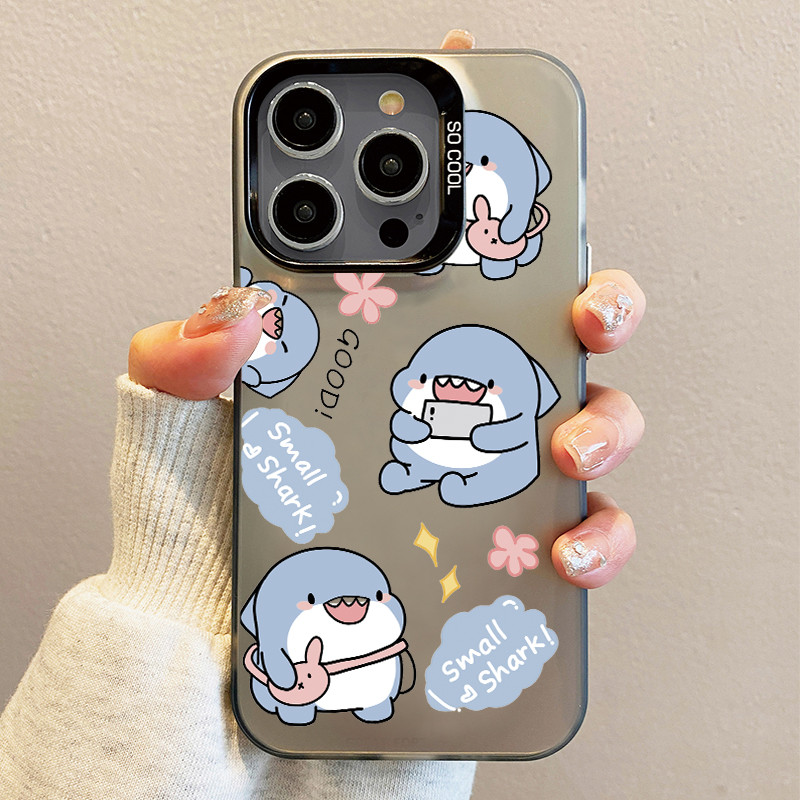 ไดโนเสาร์น่ารัก เคสแข็งคุณภาพ สำหรับ IPhone 13 12 7Plus 14 15 11 Pro Max 8Plus X XR XS Max SE เคสไอโฟน11 เคสไอโฟน13 ราคา ถูกที่สุด ดีลบีเคเค แกลเลอรีภาพที่ 7