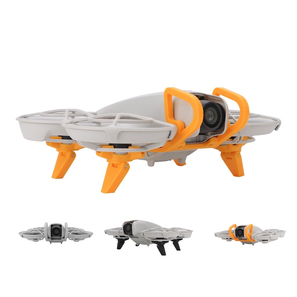 Gimbal ฝาครอบป้องกัน Crash Bar + พับ Landing Gear เพิ่มความสูงวงเล็บสําหรับ DJI Neo Drone อุปกรณ์เสร