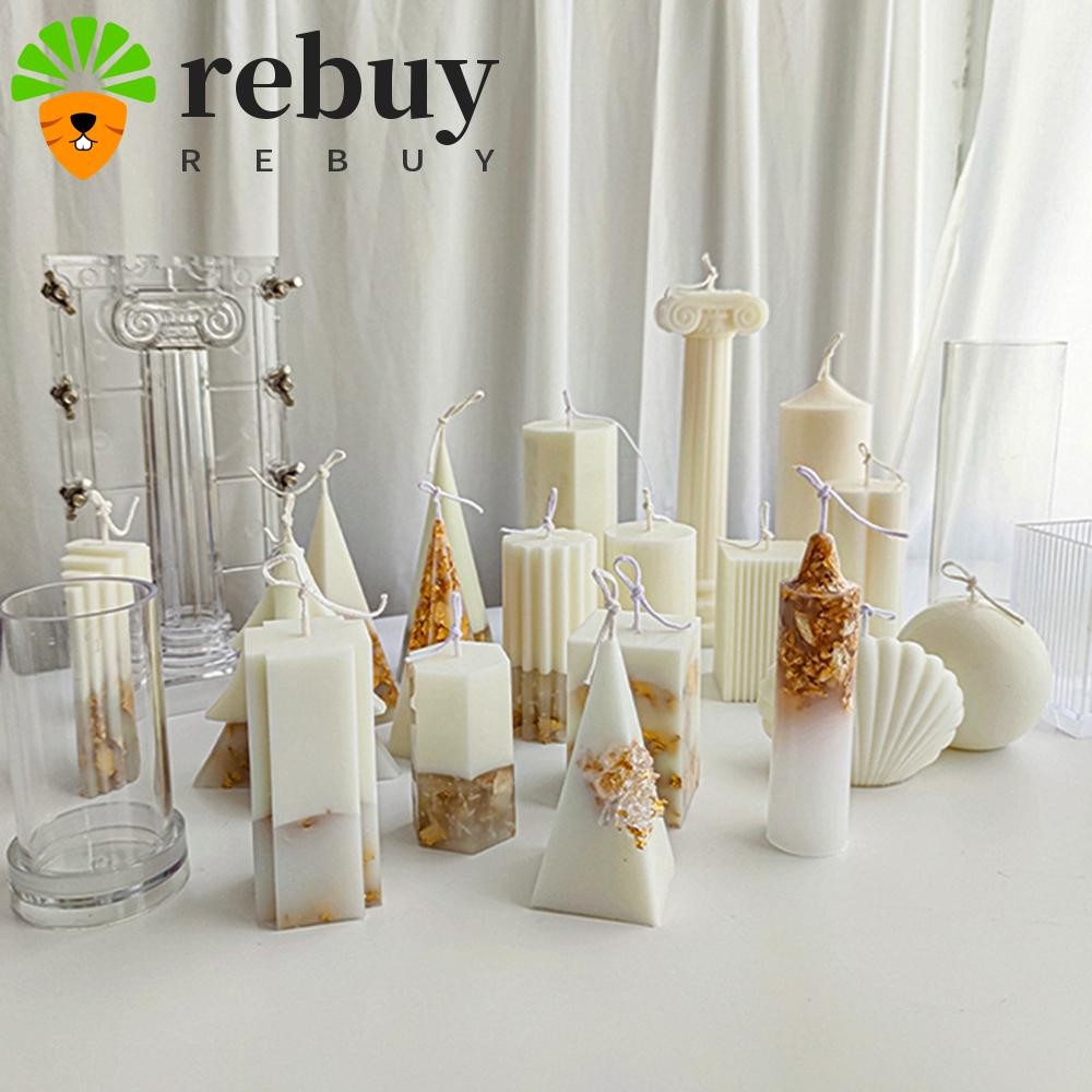 Rebuy แม่พิมพ์พลาสติกสําหรับทําเทียน