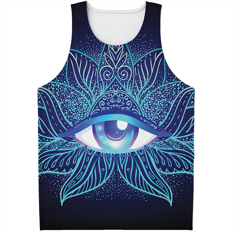 ดอกไม้ย้อนยุค三维พิมพ์เสื้อกล้ามสําหรับผู้ชายฤดูร้อนขนาดใหญ่ทีเสื้อ สตรีทแวร์ เสื้อเด็กชายเสื้อกั๊กแห้งเร็วเสื้อยืดแขนกุด