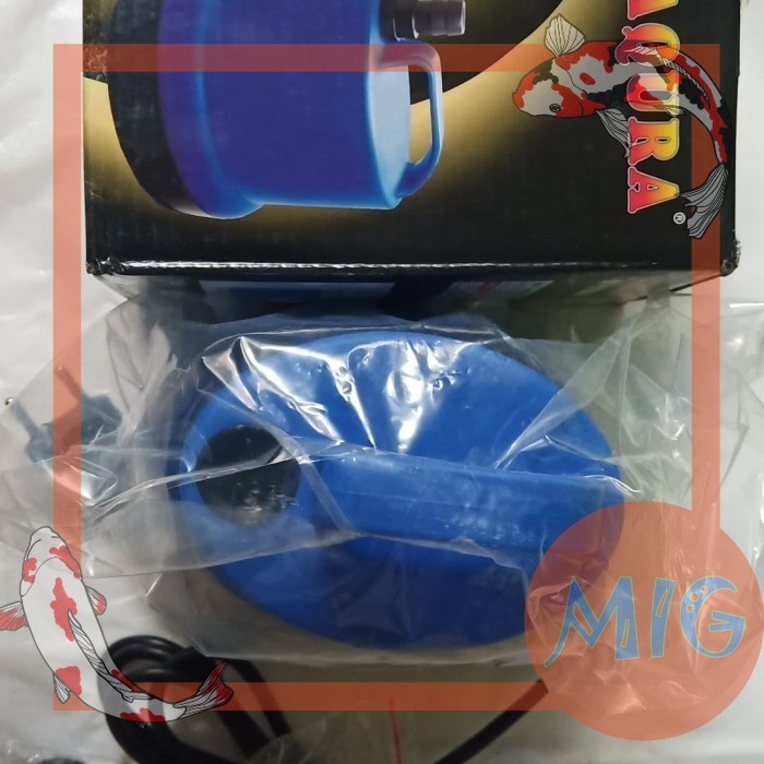 ปั๊มน้ําปั๊มจุ่มบ่อปลาตู้ปลา AQURA ASP 2400 A 5 in 1 low