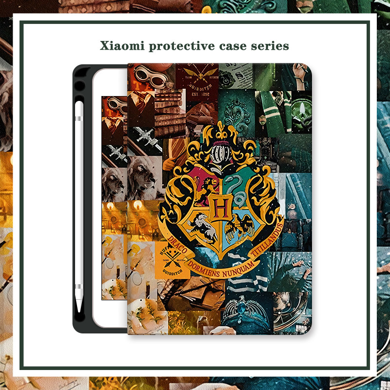 สําหรับxiaomiแท็บเล็ตpad 5 6 S Pro 12.4 11 นิ้ว 2023 2024 ปลอกปากกากันกระแทกหนังMiPad Redmi Pad SE 11 12.1 10.6 นิ้วสําหรับOPPO Pad Air 10.36 11.6 11.4 ฝาครอบ