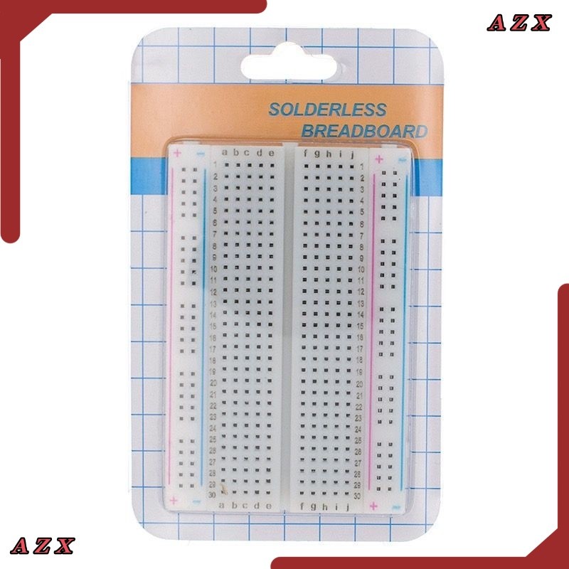 ￼บอร์ดวงจร 400 รู|| Breadboard protoboard  โฟโต้บอร์ด โพรโทบอร์ดราคา22฿พร้อมจัดส่งในไทย