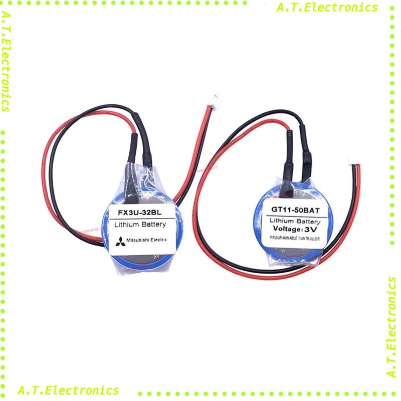 งานใหม่ แบตเตอรี่  CR2450HR FX3U-32BL FX3U-128M GT11-50BAT FX3u-48M 3V ในไทย แบรนด์แท้ ราคาส่ง