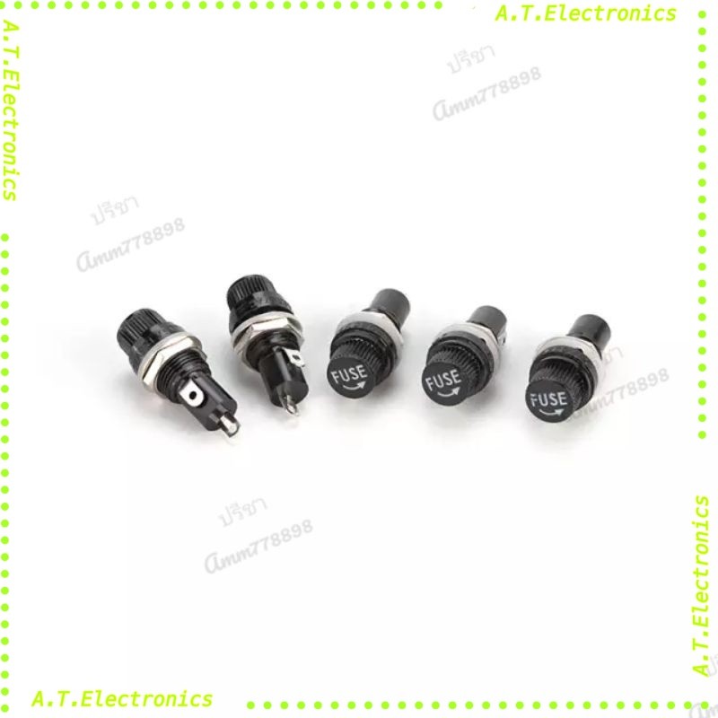 ถูกสุด! กระบอกฟิวส์ 5x20 6x30 ฐานใส่ฟิวส์ 20mm 30mm
