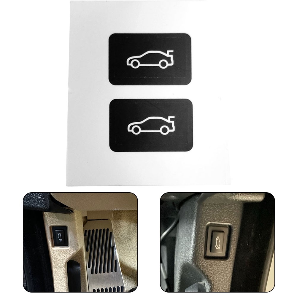 [LSAR] สติ๊กเกอร์ซ่อมฝาครอบกระบะท้ายปุ่มสําหรับ BMW 3 5 7 Series F20 F30 F35 F10