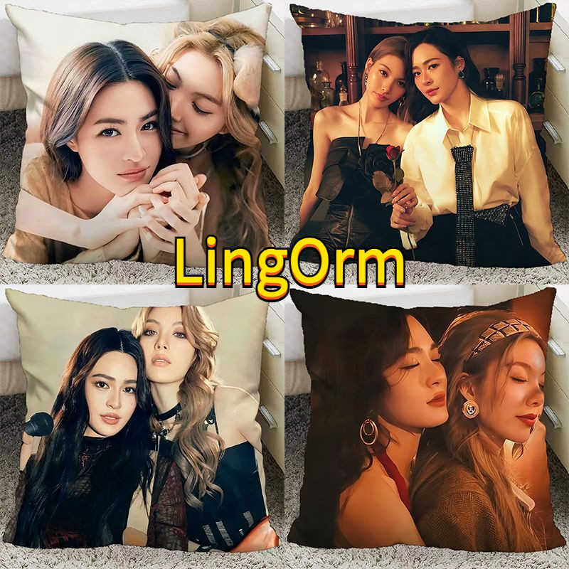 LingOrmใจซ่อนรักหลิงออมหลิงหลิงคองออมกรณ์นภัส หมอนสองด้านข้างเตียงหมอนงีบThe Secret Of Us