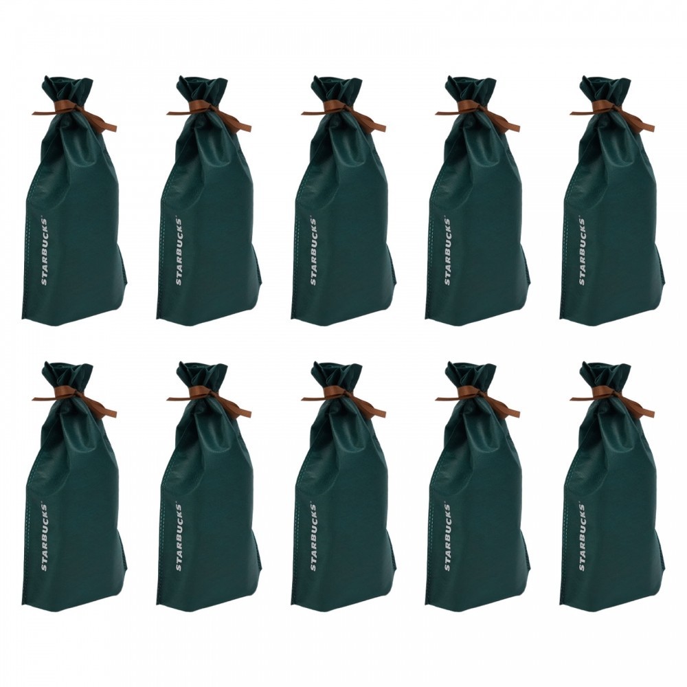 Pockets Cloth Bag Creative Drawstring Mugs Packaging Portable Starbucks
