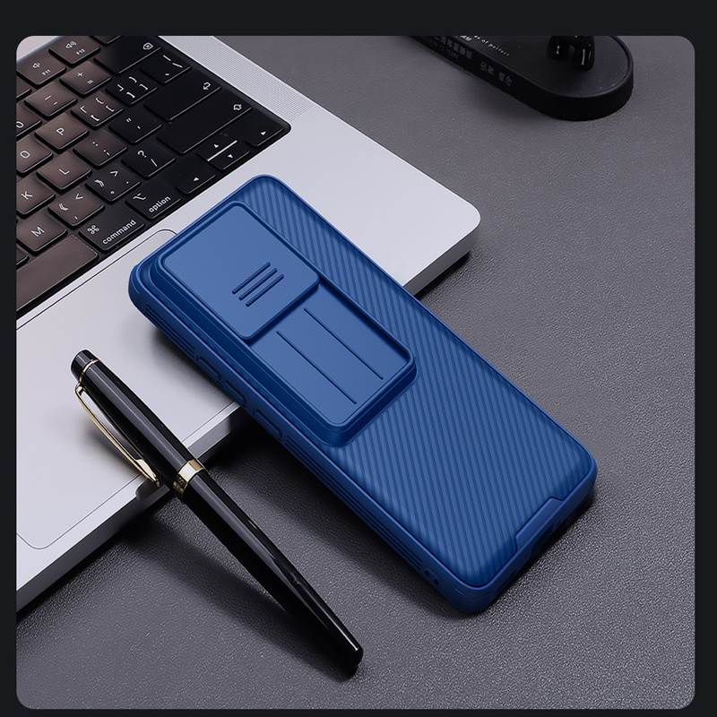 สําหรับ Xiaomi 14T, 14T Pro Case NILLKIN Dust-proof Hard PC Matte กล้องเลื่อนป้องกันฝาครอบโทรศัพท์