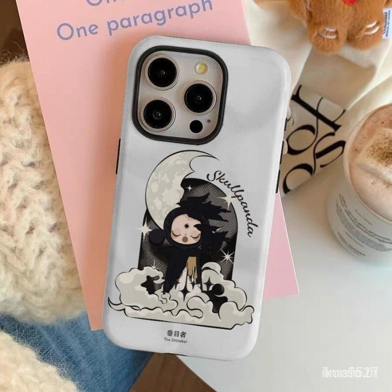 เคสโทรศัพท์ Hard Shell สนุกการ์ตูน Dark Series POP MART โทรศัพท์อินเทรนด์ใช้ iPhone 16 16PROMAX 15PROMAX 15 14PROMAX 14 13PROMAX 13 12 11 PRO MAX XR 7plus xsmax Anti-Fall PR