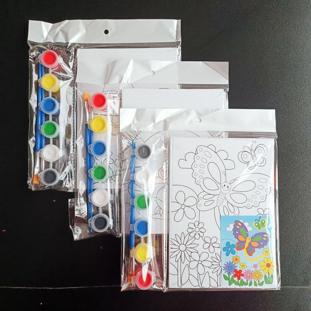 กระดานวาดภาพของเล่น ,เด็ก ทําเอง ภาพวาดศิลปะอนุบาลสร้างสรรค์ของเล่นทํามือของขวัญ,ชุดภาพวาดสีน้ํามัน - รูปที่ 2