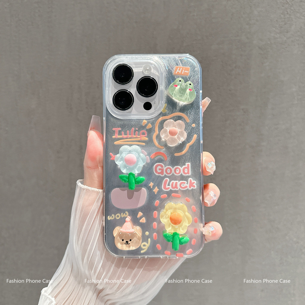 【DIY เคส】เข้ากันได้ เคสไอโฟน เคสไอโฟน11 เคสไอโฟน 13 PRO MAX iPhone 14 PRO MAX 15 PRO MAX 16 PRO MAX เคส Case ys97+b8