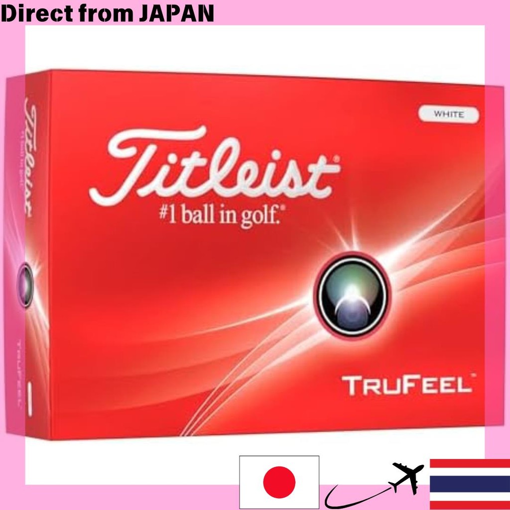 【Direct from Japan】TITLEIST ลูกกอล์ฟ 24 TRUFEEL DZ Unisex สีขาว