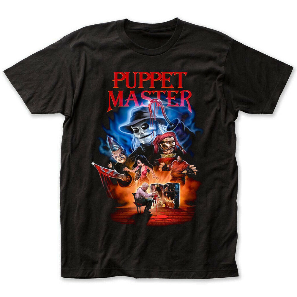 เสื้อยืด Puppet Master Halloween 90S วินเทจ