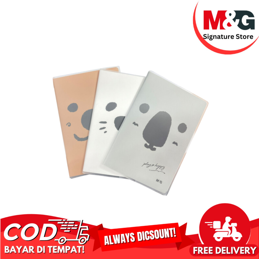 A5 M&G Notebook APNGC002 Animal Motif สมุดโน๊ตลาย A5 Size - SINGLE