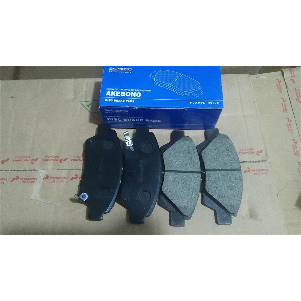 ผ้าเบรคหน้า Freed City Akebono AN-566WKI