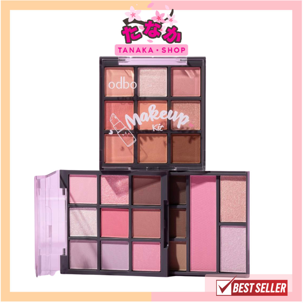 🔥แท้/ดีลสุดคุ้ม/ไลฟ์ทุกวัน🔥(1ชิ้น) ODS06 odbo Makeup Kit New Version All In Love