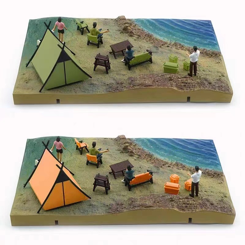 BM Creations 1:64 Diorama City 人Vage doll 露景 汽车模型景