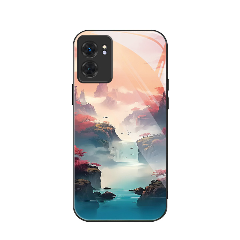 สําหรับ Oppo A77 5G/Oppo A57 5G/Oppo A56s, Mountain Range Stream, บุคลิกภาพอินเทรนด์, เคสป้องกันโทรศ