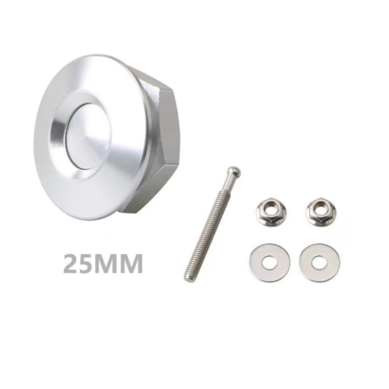 อุปกรณ์ตกแต่งรถยนต์ Mini Hood Lock 30 มม. ประเภทปุ่มดัดแปลงเครื่องยนต์ Hood