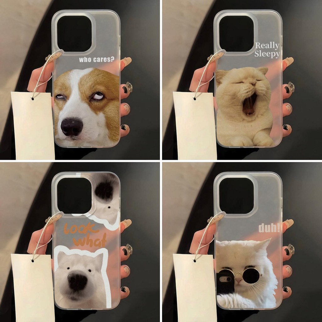 COD เคสทรศัพท์ For iPhone 11 17 13 15 Pro Max Case iPhone 11 12 14 13 Pro 16 15 Plus เนื้อแมท เคสใสไอโฟน เคส