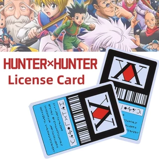 ร้านคนไทย！ hunter x hunter card สติ๊กเกอร์การ์ดเกม ใบอนุญาต ลายการ์ตูนอนิเมะ MRT ATM แบบPVC