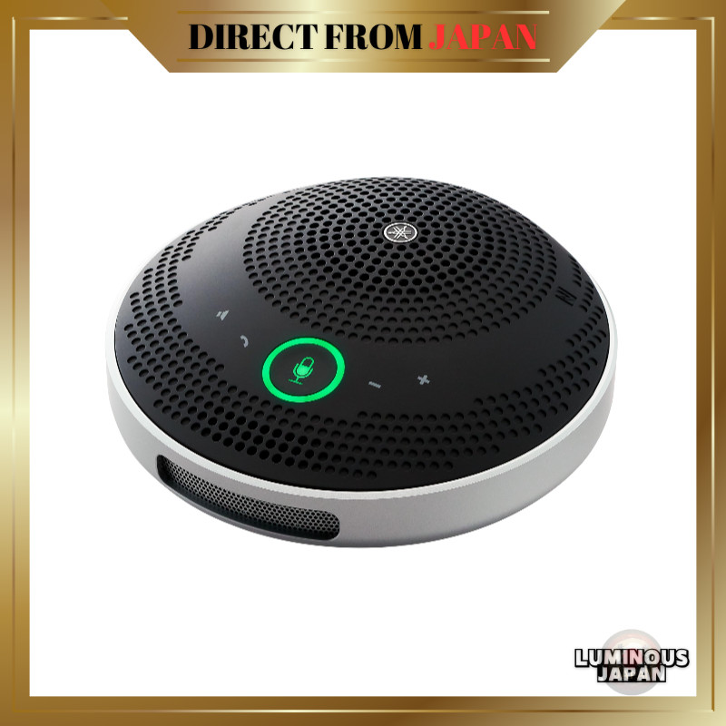 ยามาฮ่า (YAMAHA) ลำโพงโทรศัพท์แบบ Unified Communication รองรับ USB/Bluetooth สีดำ YVC-200B【Direct fr