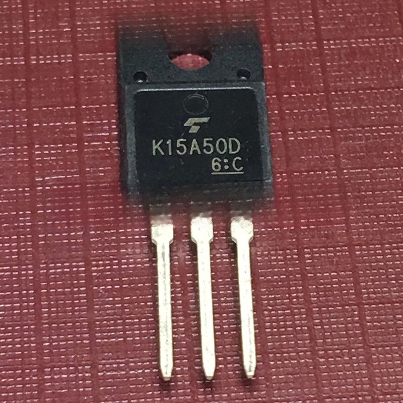 ((1 ชิ้น) ชิ้นส่วนอิเล็กทรอนิกส์ K15A50D TK15A50D พร้อมสต็อก MOS Field Effect Tube TO-220F 500V 15A