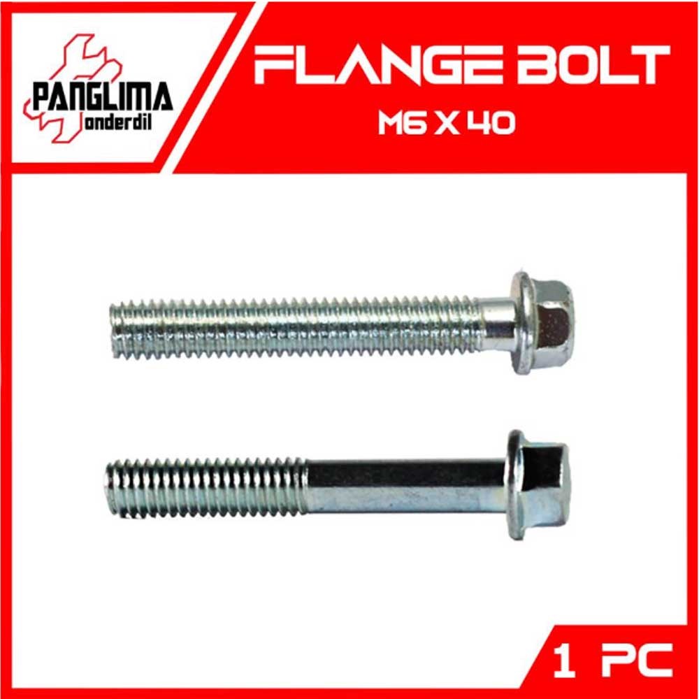 1 PC Bolt Flange M6x40-M 6 X40-6x40-6 x 40 K 8-K8 Key 8