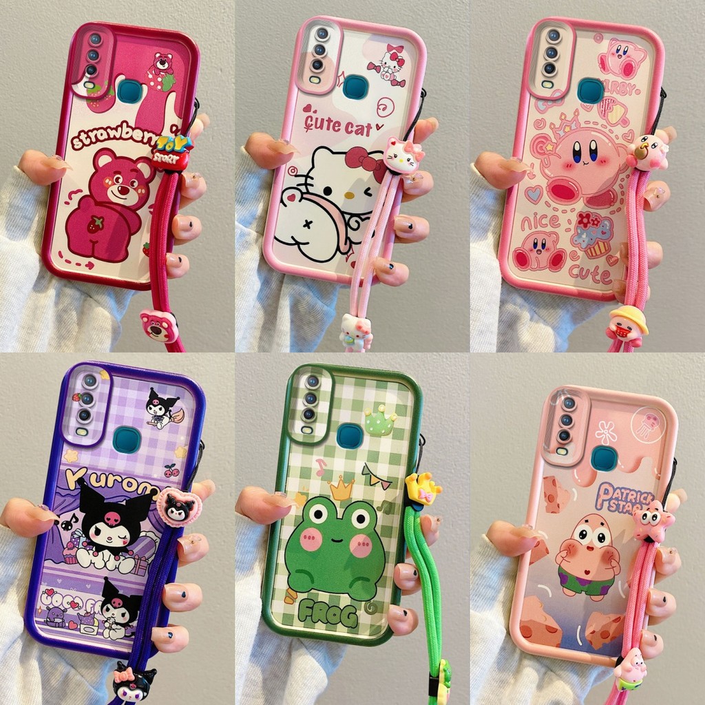 เคส VIVO Y11 Y12 Y15 Y17 เคสโทรศัพท์ซิลิโคนอ่อนนุ่มการ์ตูนที่เรียบง่ายและน่ารัก YX