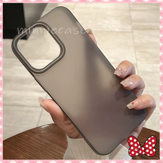 เคสสำหรับไอโฟน11 12 13 14plus 15PRO 16promax 6/7/8PLUS X/XR/XS PROMAX โปร่งใส สครับ กรณีโทรศัพท์มือถือ ป้องกันการชนกัน