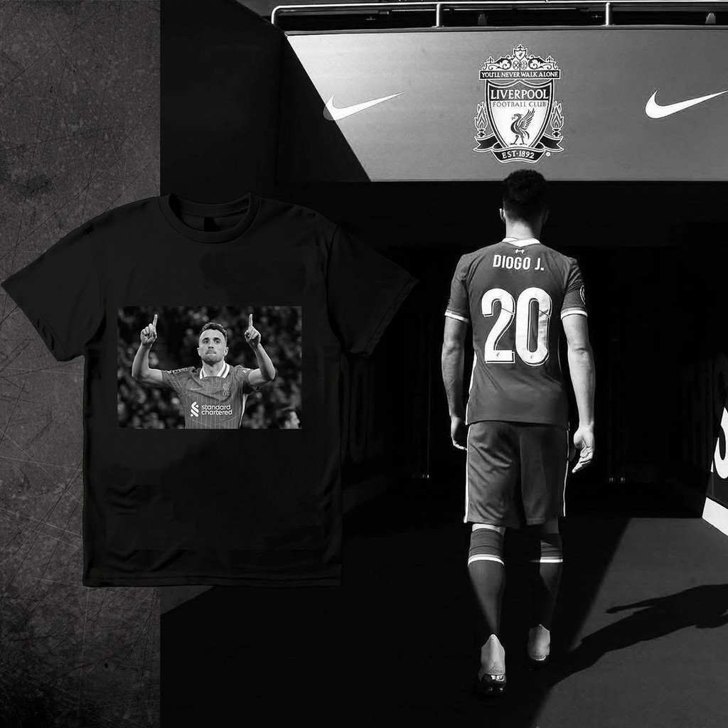 เสื้อยืด diogo jota 1ในนักฟุตบอลที่เก่งที่สุดในโลก คอตตอน ใส่สบาย ไม่หด ไม่ย้ Unisex️️