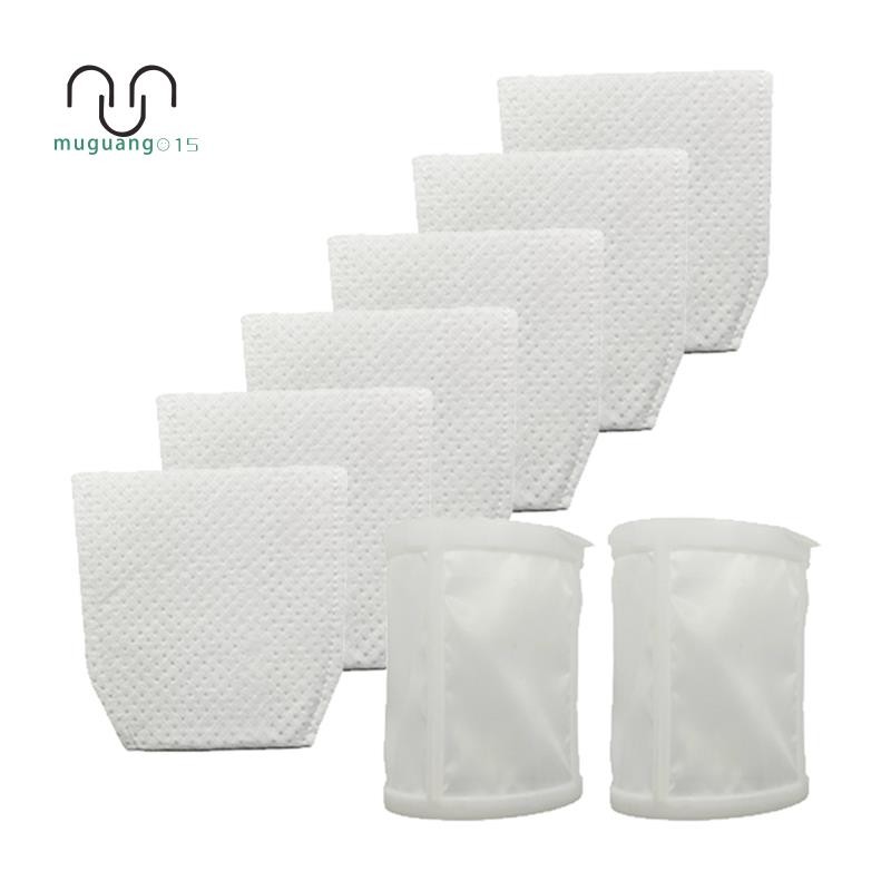 6+2แพ็ค ตัวกรองสูญญากาศสําหรับ ที-03193 443060-3 XLC02ZB,XLC02ZW,XLC02RB1W,XLC02R1B,LC01Z,CL180W ตัว