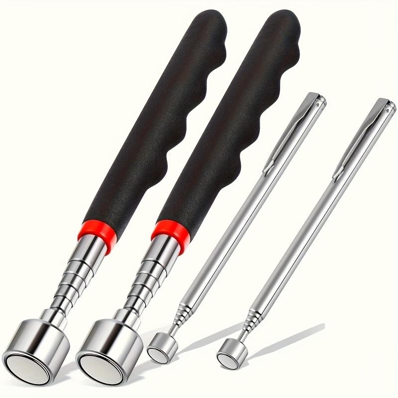 Telescopic Magnetic Pickup เครื่องมือแม่เหล็กที่แข็งแกร่ง Stick Retractable ปากการูปโลหะ Grabber สําหรับสกรูถั่วสลักเกลียวลูกปัดเหล็ก