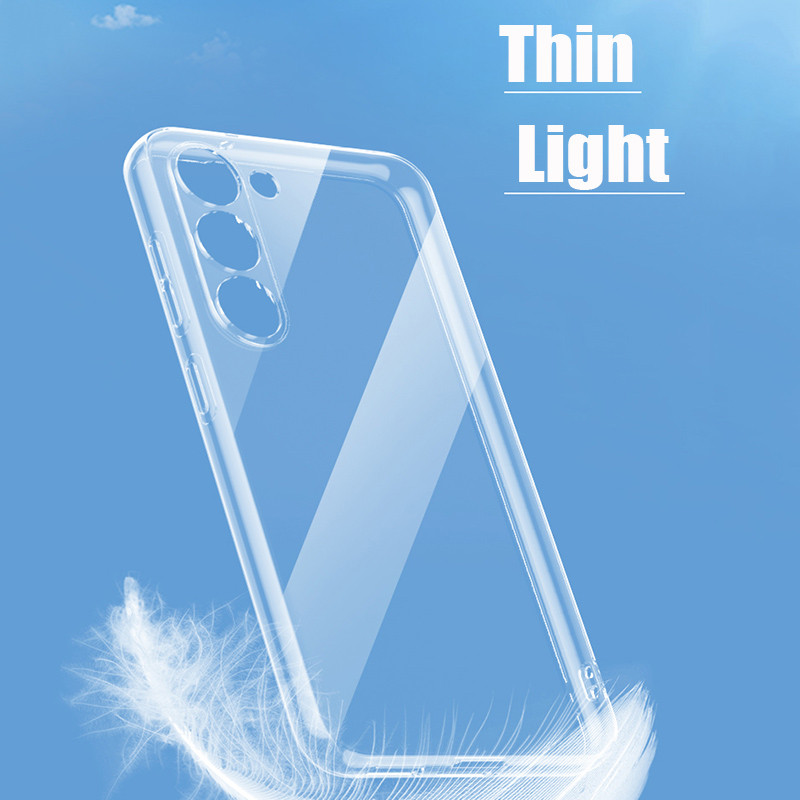 SAMSUNG Clear Soft TPUเคสโทรศัพท์สําหรับSamsung A17 A07 M56 M36 M55 A56 A36 A26 A16 A06 A05 A05S A15 A35 A55 5Gซิลิโคนกันกระแทก