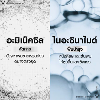 [เซตสุดคุ้ม 2 ขวด] วิชี่ Vichy Dercos Aminexil Anti-hair loss Shampoo แชมพูลดผมขาดหลุดร่วง 200มลx2