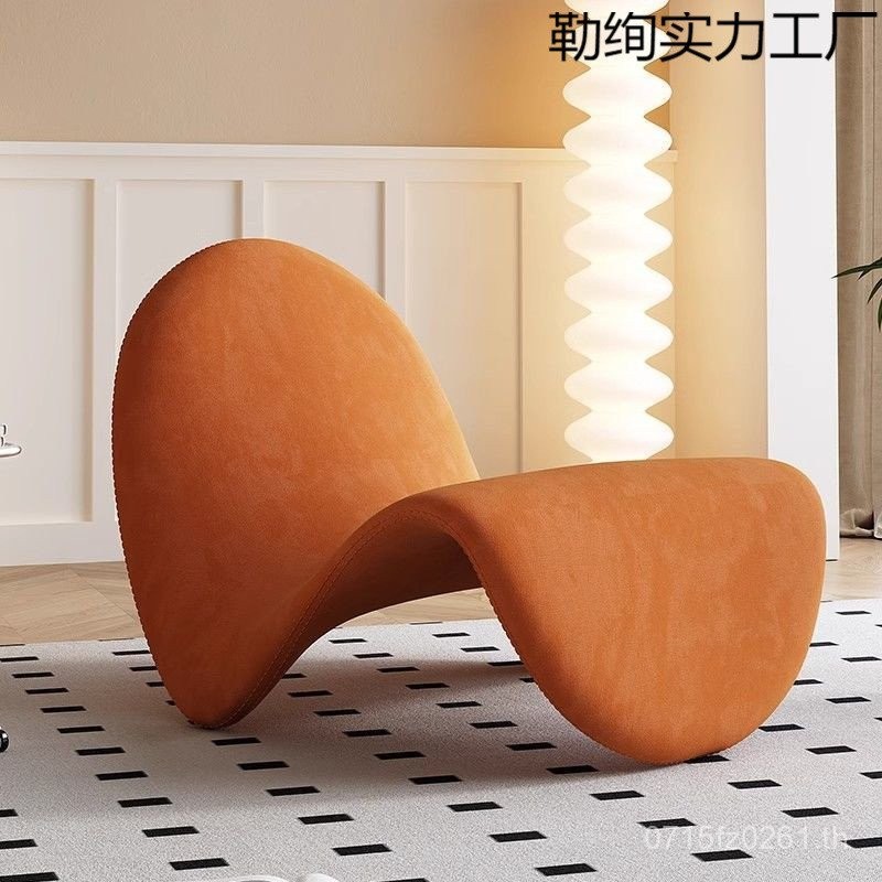 ระเบียงขี้เกียจโซฟาลิ้น อิน สไตล์เก้าอี้พรีเมี่ยมสันทนาการพักกลางวันเก้าอี้ห้องนั่งเล่น ผู้มีอิทธิพล