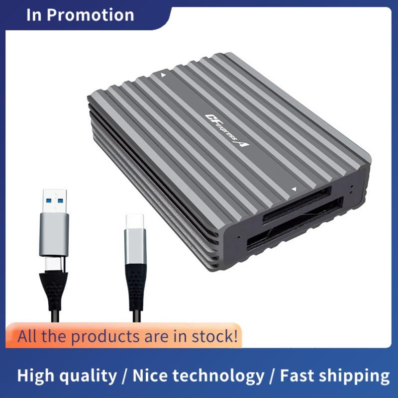 แบบพกพา Type C to CFexpress B CFexpress A Reader ไดรฟ์ฟรี CFexpress Tyep B Card Reader CFexpress Tye