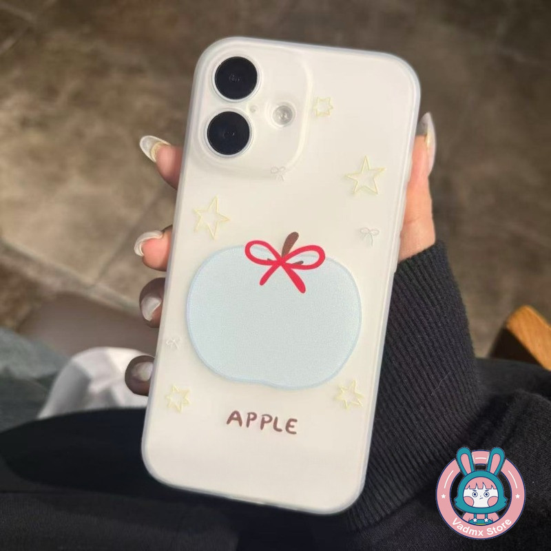 Blue Apple Ice Fog สําหรับ Realme Neo7 SE Neo7X Narzo 60 Pro Q3S Q3T 5G 4G การ์ตูนดาวเคสโทรศัพท์กันก