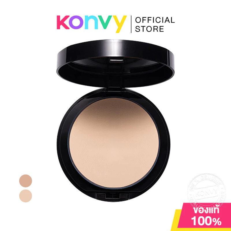 BHAESAJ Perfecting Powder Compact Foundation 10g SPF 25 PA+++ เภสัช แป้งพัฟผสมรองพื้นสูตรพิเศษ.