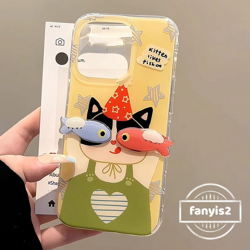 สําหรับ OPPO A3X A57 A58 A60 A38 A18 A15s A16s A17k A3Pro A54 A3s A5 A9 A53 2020 A76 A96 A5s A12 A92 A95 A93 A5D ฝาครอบโทรศัพท์นุ่มReno5Dการ์ตูนปลากรณีReno5 A93 A95 A95 A93 A93 A5DกรณีReno5
