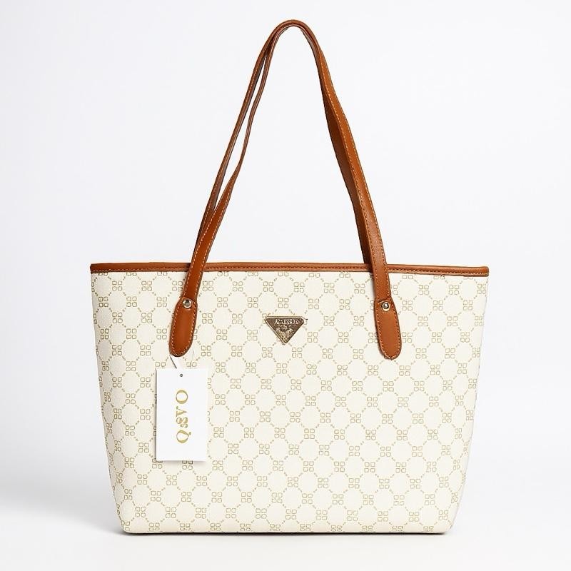 กระเป๋าshopping  มีซิปปิดปากกระเป๋า  ใส่ไอเพดได้