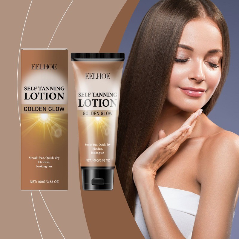 Body Tanning Lotion Dark Brown Even Skin Tone Lasting Enhance Darkening Sunless ฤดูร้อนกลางแจ้ง Sola
